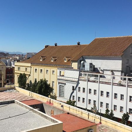 Apartment Sky Cervantes Malaga Bagian luar foto